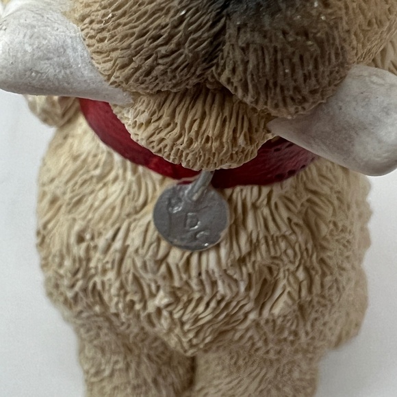 Stone Critters Cocker Pup with Bone SC-443 United Design 1992 3.5" Made in USA - Picture 5 of 9